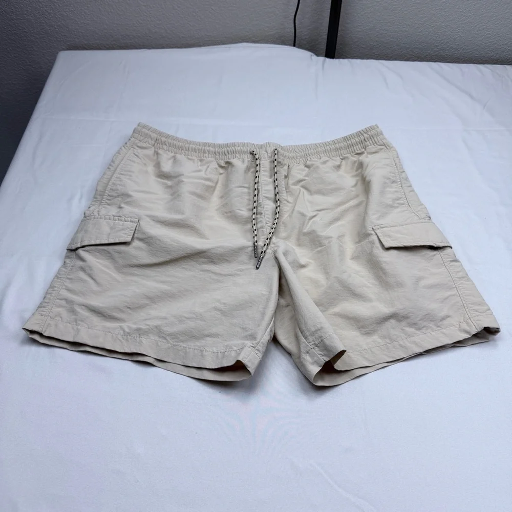 Original Use Beige Cargo Shorts